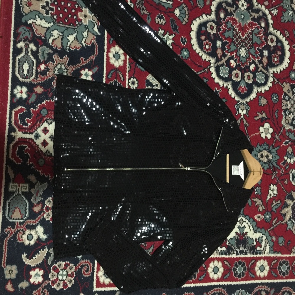 Exclusively Misook Black Zip Jacket - image 7